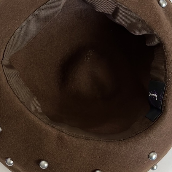 Vintage Lily J by Eric Javits brown wool hat main image 6